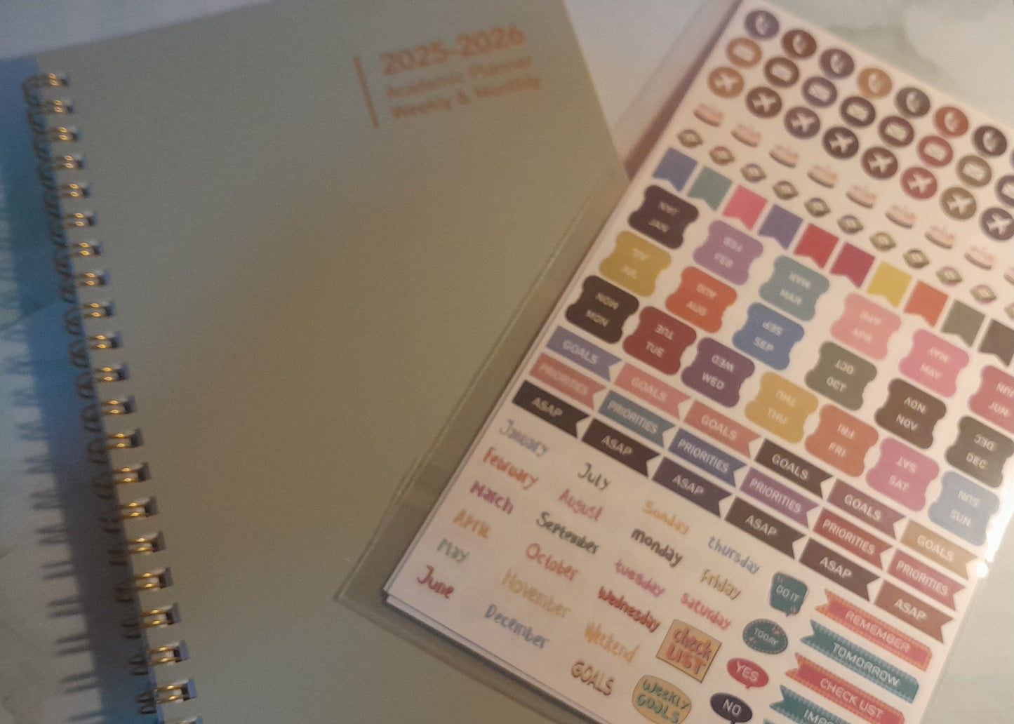 A5 Planner (Sage)