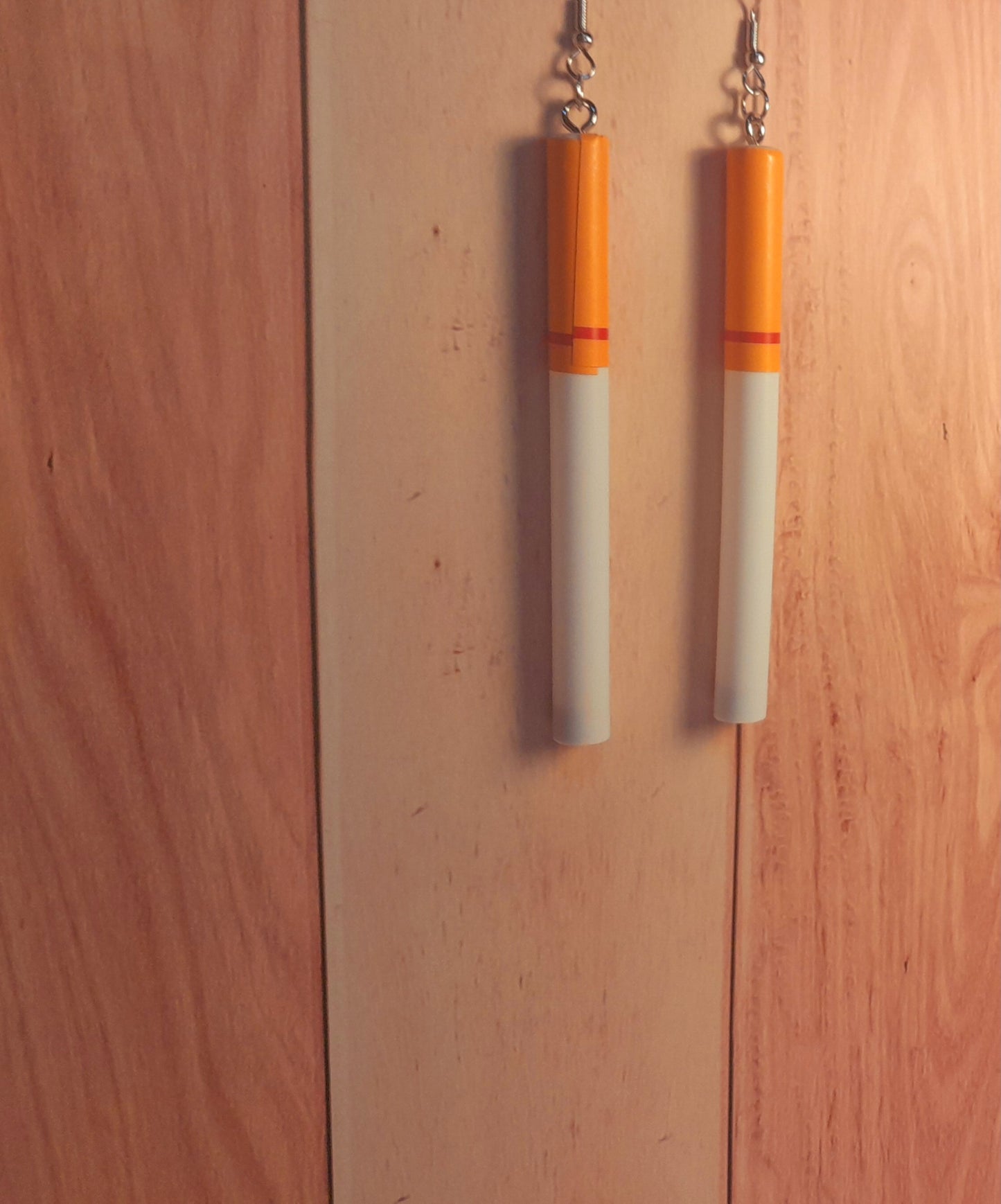 Cigarette Earrings (Long)