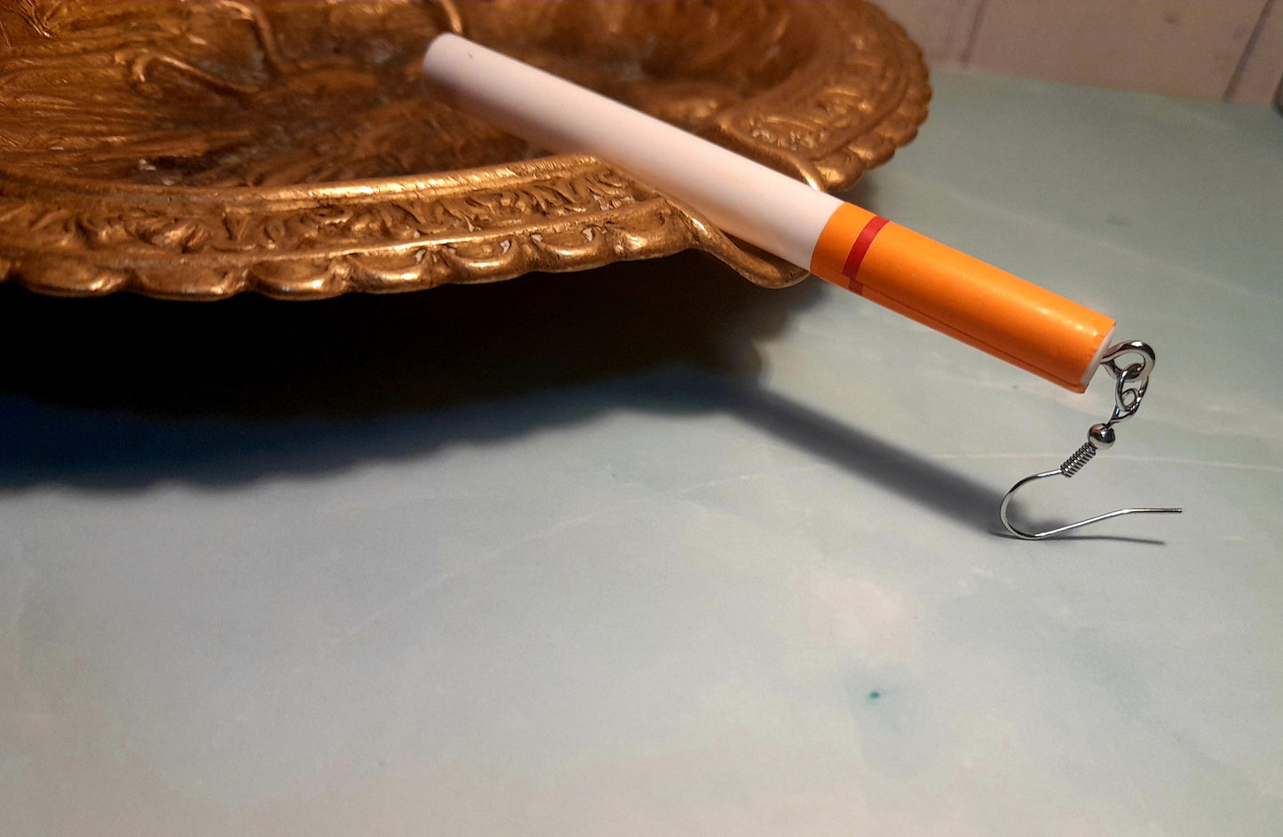 Cigarette Earrings (Long)