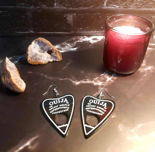 Ouija Board Planchette Earrings