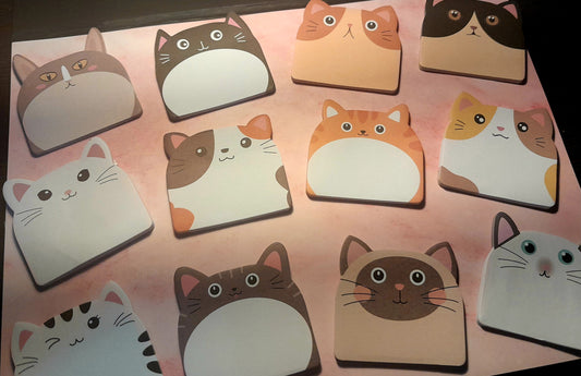 Cat Sticky Notes