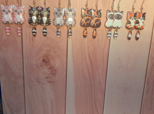 Cat Earrings