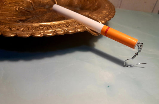 Cigarette Earrings (Long)